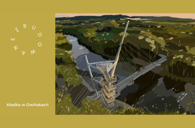ZBUDOWANE – kładka pieszo-rowerowa nad Wartą w Owińskach koło Poznania