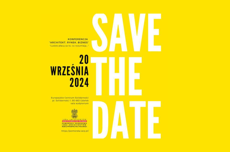 POMORSKA OIA RP – GDAŃSK – KONFERENCJA – ARCHITEKT, RYNEK, BIZNES
