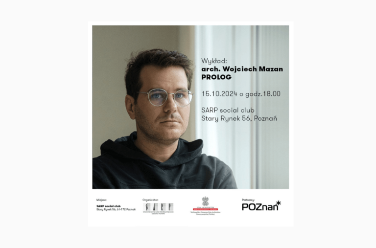 wykład w SARP social club w Poznaniu