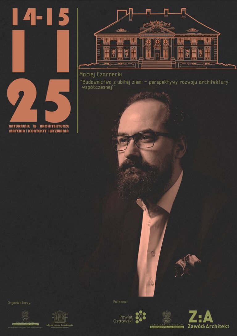 Wykład „Budownictwo z ubitej ziemi – perspektywy rozwoju architektury współczesnej”
